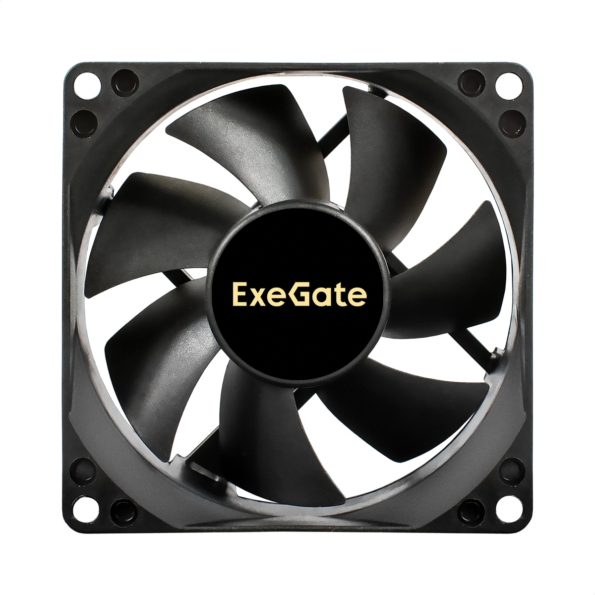 Вентилятор 80 мм ExeGate (EX297046RUS); 3-pin; 2000 об/мин; 28 CFM; 19 дБ