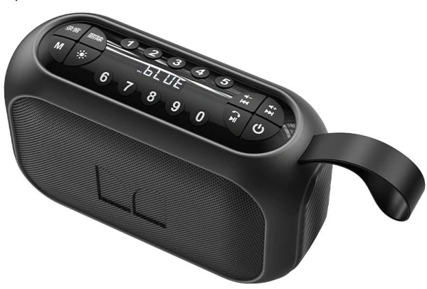 Акустика портативная MONSTER M6 Black (MS62110) , 10 Вт, 5.4, 2 000 мА/ч , IPX5, 400 г, черный