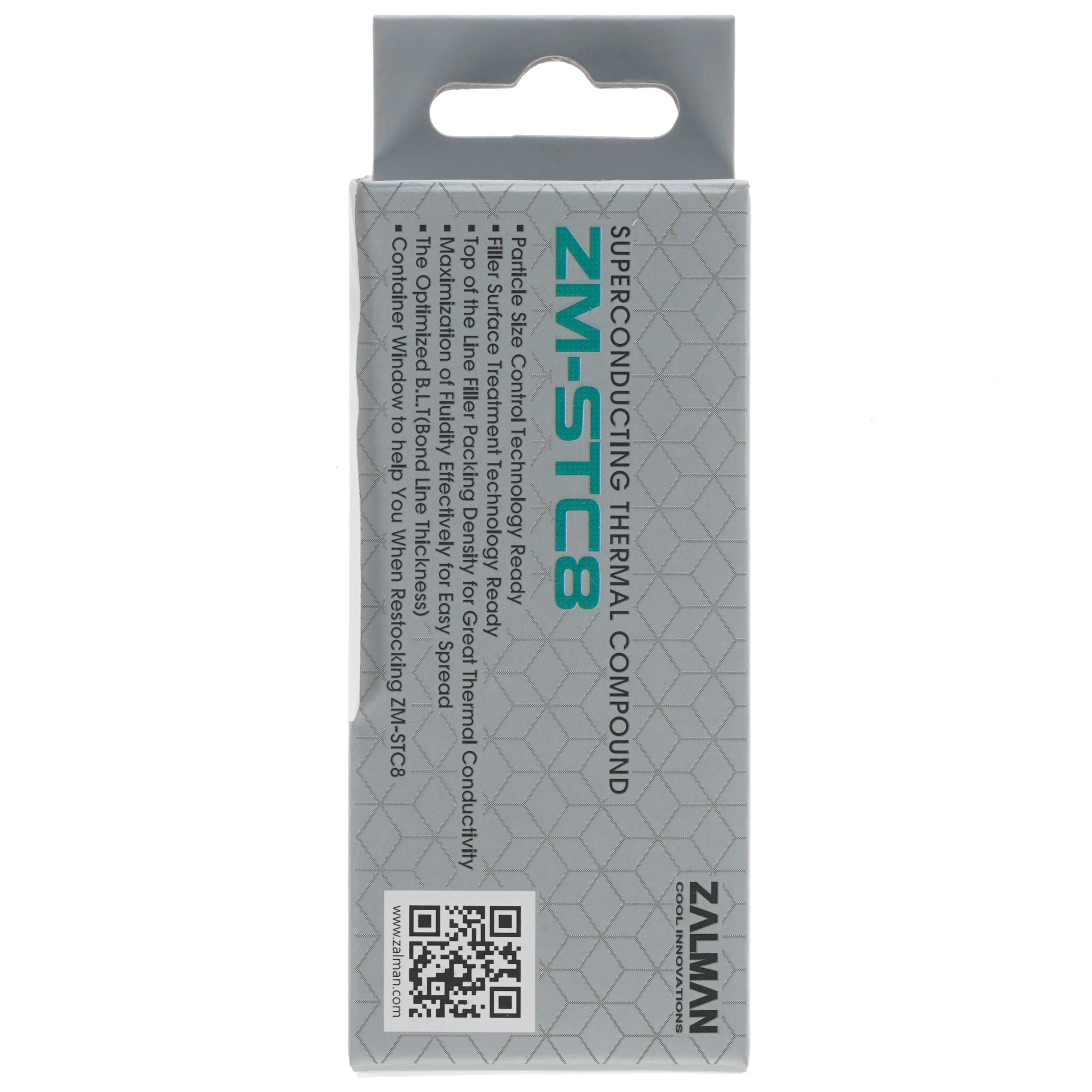 Термопаста Zalman ZM-STC8***; шприц; серая; 1,5 гр
