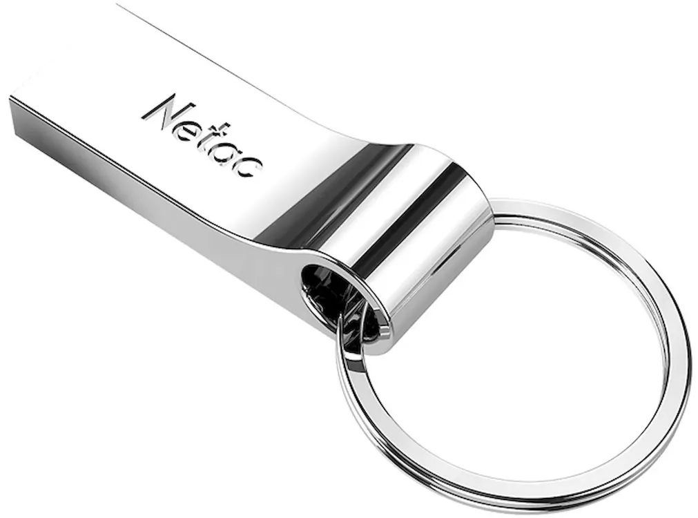 Накопитель USB-флэш 32 ГБ Netac U275 (NT03U275N-032G-20SL); USB 2.0; моноблок; металлический корпec