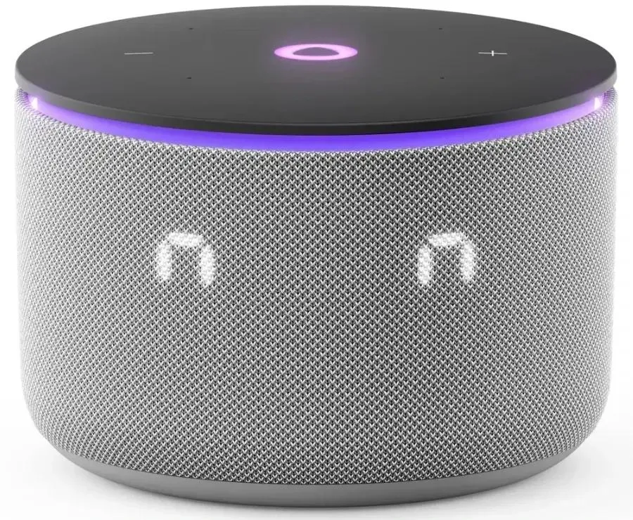 Умная колонка Яндекс Станция Мини 3 (YNDX-00059GRY), серый, 18Вт, 90 Гц - 16кГц, Bluetooth 5.1