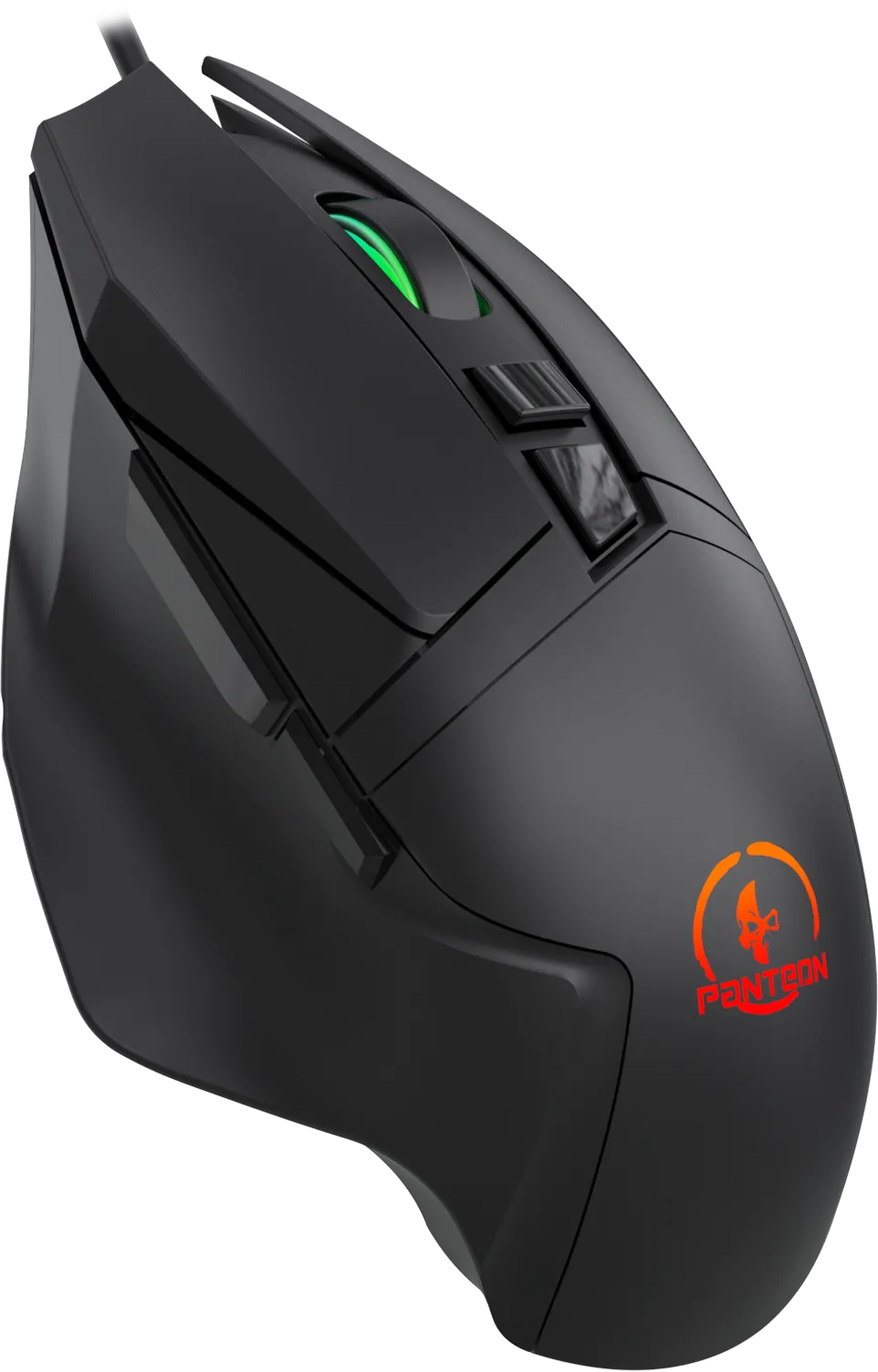 Мышь игровая Jet.A PANTEON MS86 Black (120)***; USB; оптический; 200 - 12800 dpi; 7 кнопок; колесо п