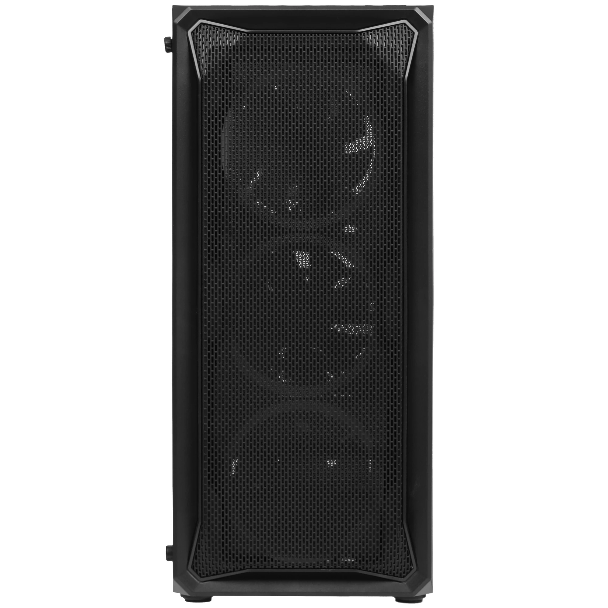 Корпус Powercase Mistral Z4 Mesh LED (CMIZB-L4***); ATX; Midi-Tower; без БП; сталь; 2x3.5" int.; 4 x 120 мм; 2xUSB 3.0/2xUSB 2.0/Mic/Aud; чёрный