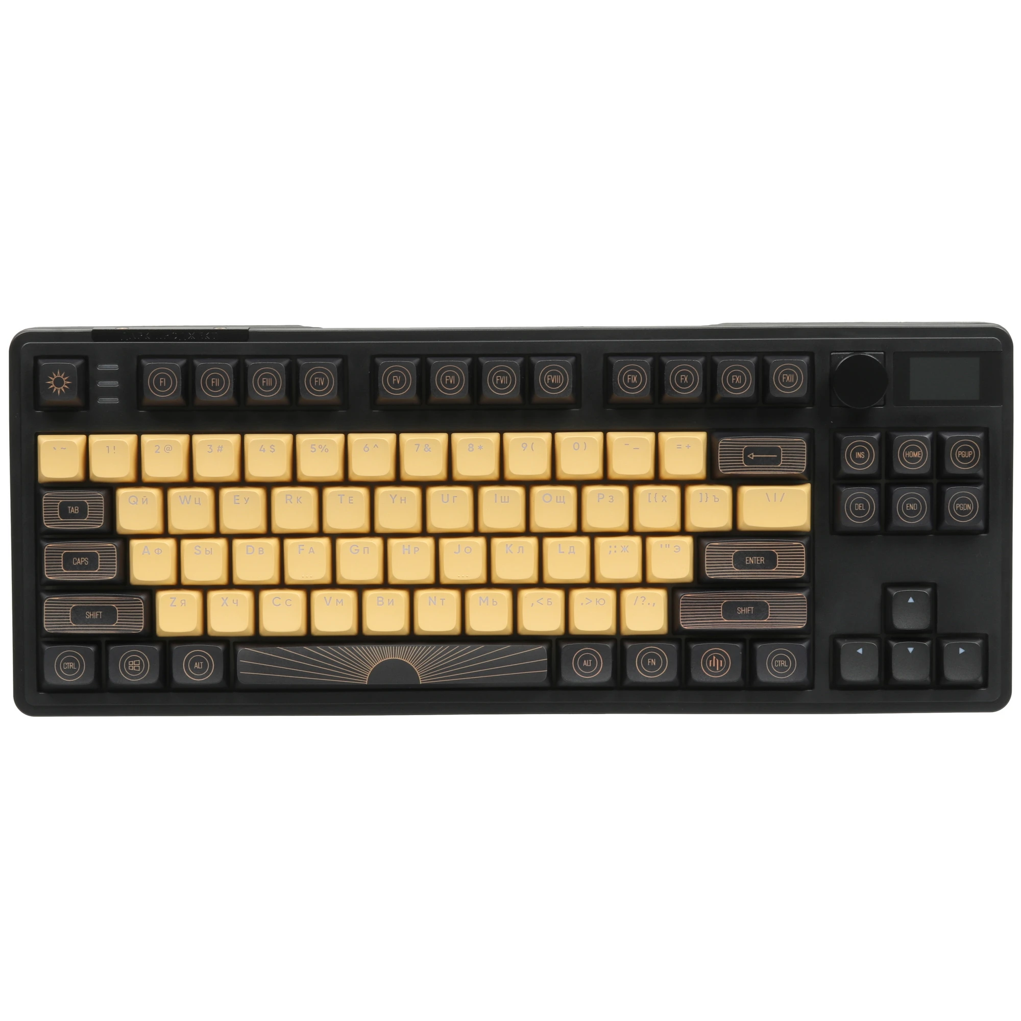 Клавиатура проводная Dark Project KD87A+Numpad White (DP-KD-87A-000102-GMS); механическая; switch - g3ms Moonstone; 105 клавиш; RGB; 1,8м; белый