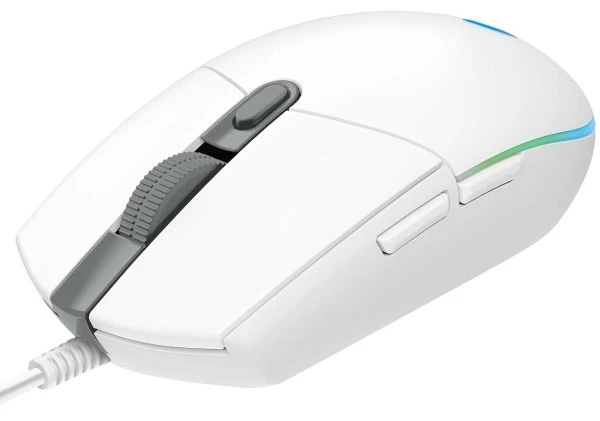 Мышь игровая Logitech G102 LIGHTSYNC White (910-005824***); USB; оптический; 200 - 8000 dpi; 6 кнопок; кол