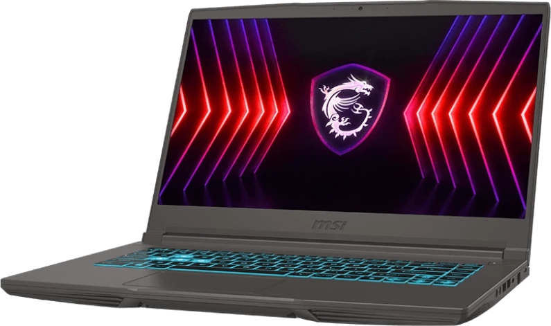 Ноутбук 15.6" 1920x1080 IPS 144Гц MSI Thin 15 B13VE-2650XRU (9S7-16R831-2650); Intel Core i5-13420H; 16Гб; 512Гб; NVIDIA GeForce RTX 4050 6Гб; N