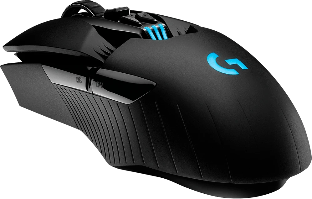 Мышь игровая Logitech G903 Hero Lightspeed Black (910-005674); USB+2.4 ГГц; оптический; 25600 dpi; 11 кнопок; колесо-кнопка; доп. грузы; встроенный ак