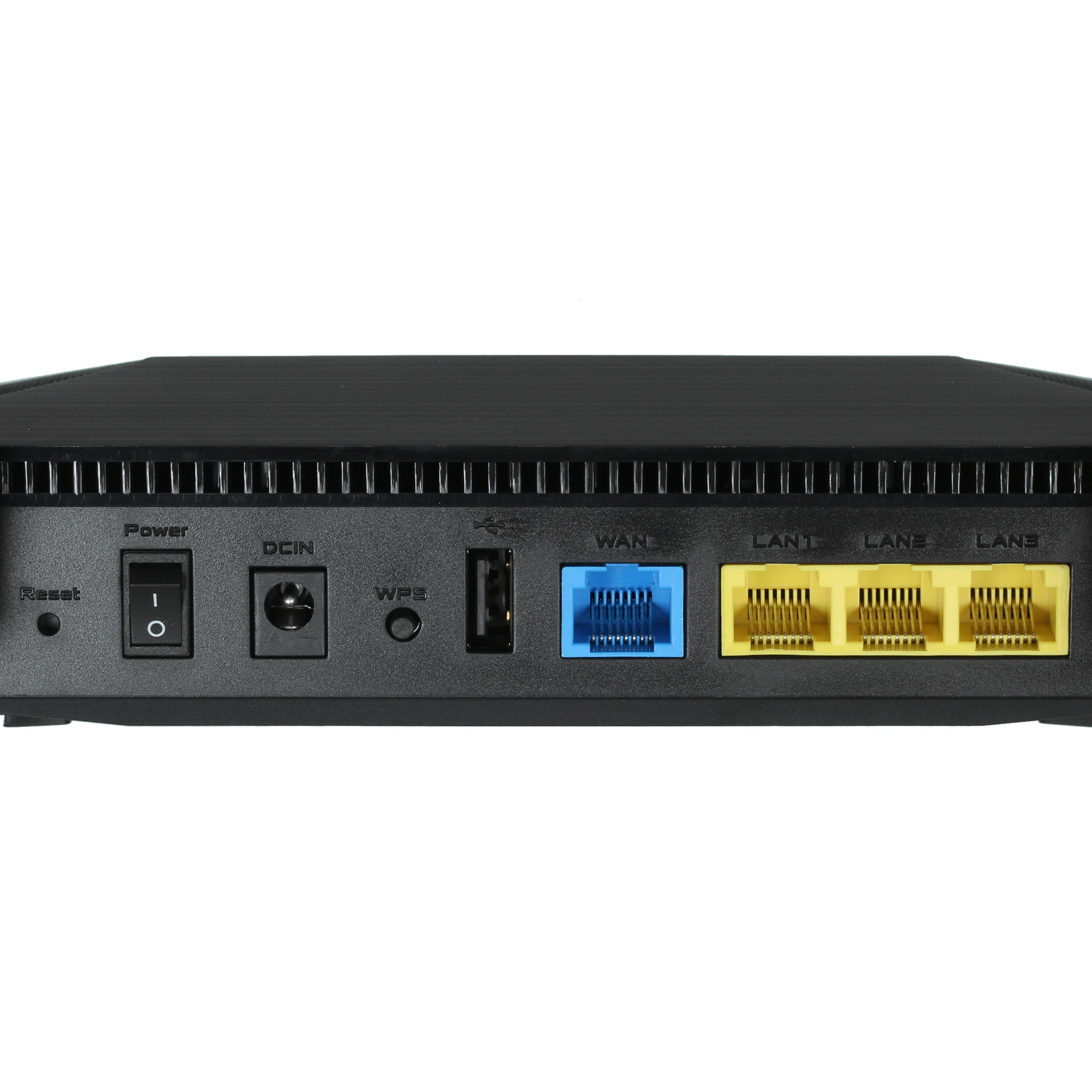 Роутер Asus RT-AX53U AX1800 (90IG06P0-MO3510); 574 Мбит/сек + 1201 Мбит/сек; 3xLAN 1 Гбит/с; 1xWAN 1 Гбит/с; 1xUSB 2.0; 4 ant