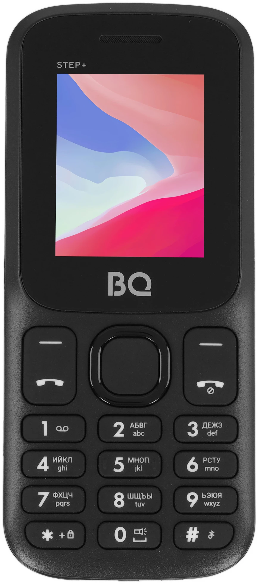 Мобильный телефон BQ Step+ (BQ 1848 без СЗУ***) черный; 1.77"; TFT; 160x128; нет камеры; 32 Мб/32 Мб; 600 мА/ч