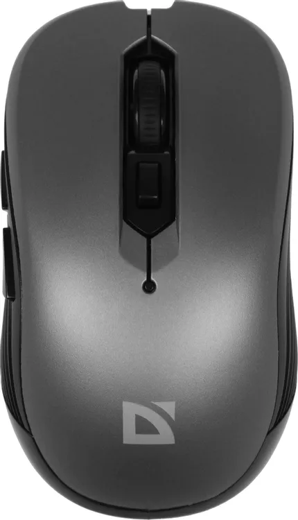 Мышь беспроводная Defender GASSA MM-105 (52104***); 2.4 ГГц; USB; оптический; 800/1200/1600 dpi; 6 к