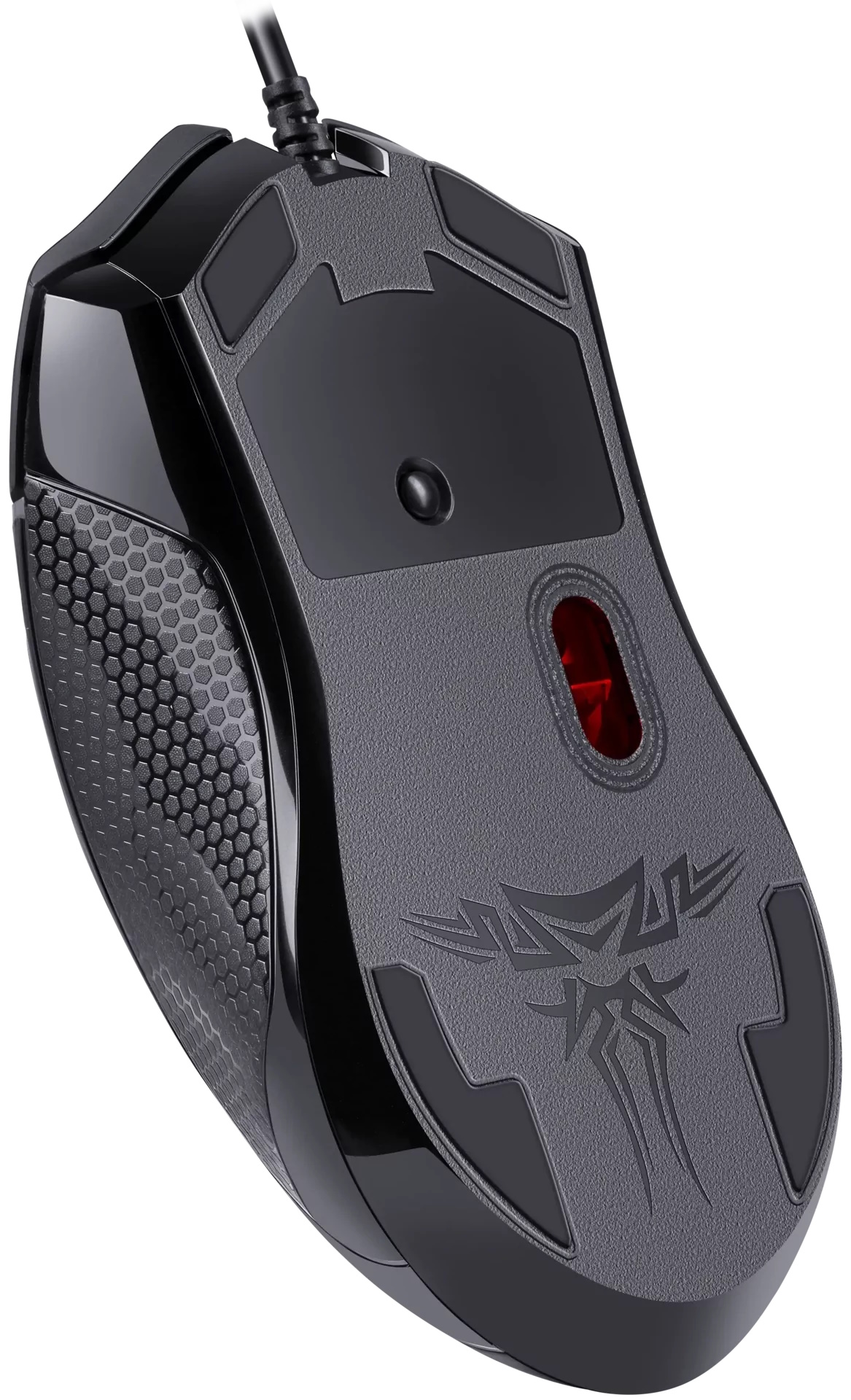 Мышь проводная T Line Lynx (72371); USB; оптический; 1000 - 3200 dpi; 6 кнопок; колесо прокрутки; LED подсветка; черный