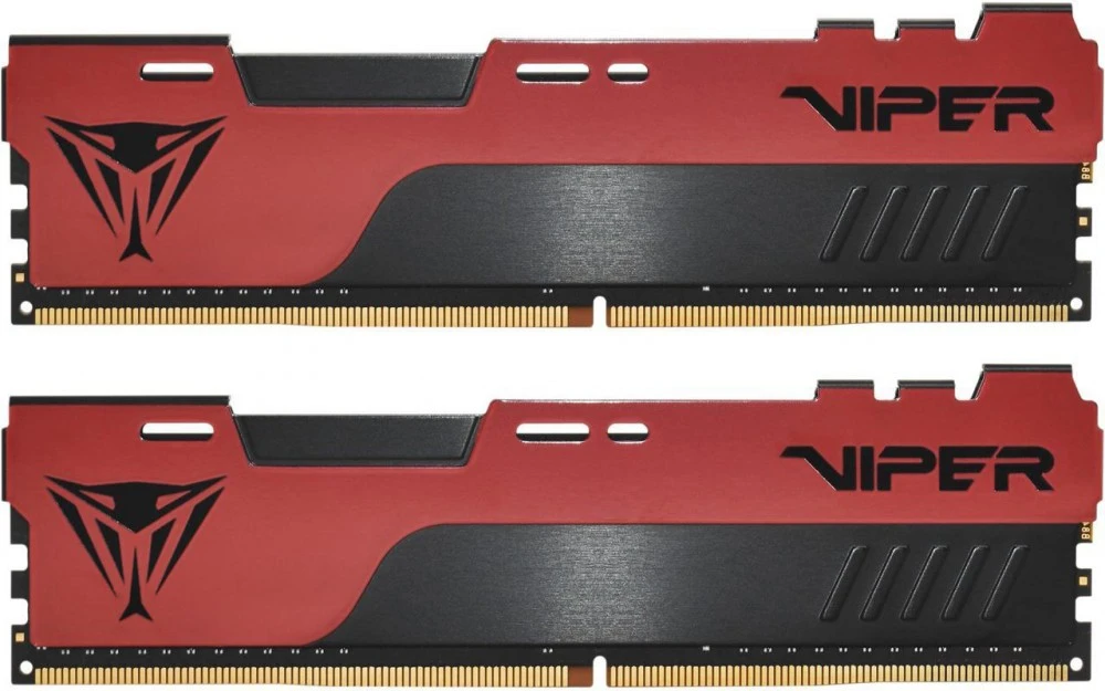 Модуль памяти DDR4 16 ГБ (2x8 Гб) Patriot Viper Elite II (PVE2416G400C0K); 4000 МГц; радиаторы; RET