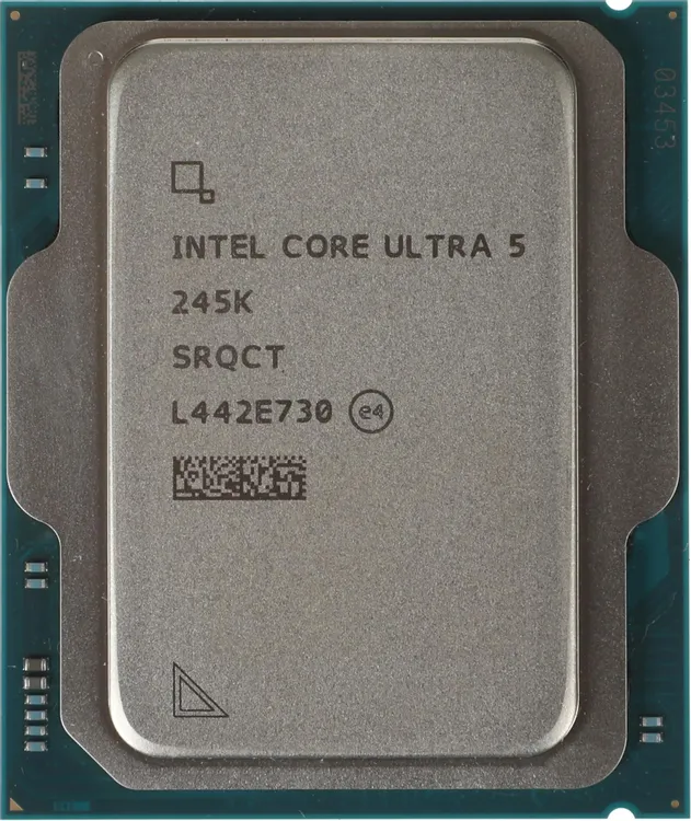 Процессор Intel Core Ultra 5 245K (AT807680640F), LGA1851, 3.6 ГГц-5.2 ГГц, L2 Cache 26 МБ, L3 Cache 24 МБ, Arrow Lake, Intel Graphics, TRAY