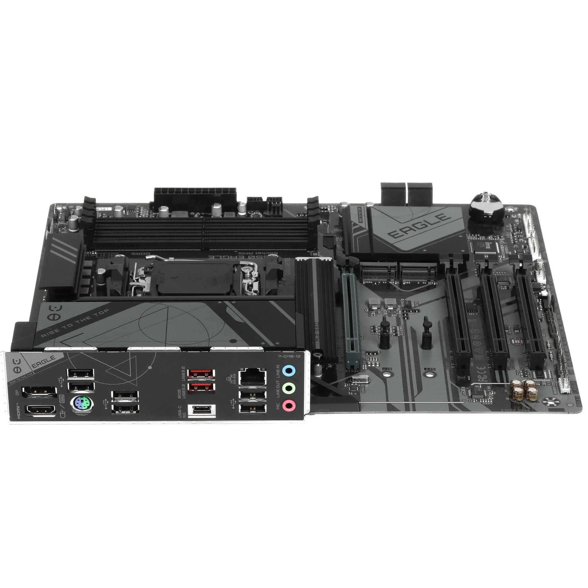 Материнская плата Gigabyte B650 EAGLE; Socket AM5; ATX; AMD B650; 4хDDR5(8000); 4xPCI-E x16; 1xHDMI; 1xDP; 4xSATA 6Gb/s; Audio 8 ch; 1GbE