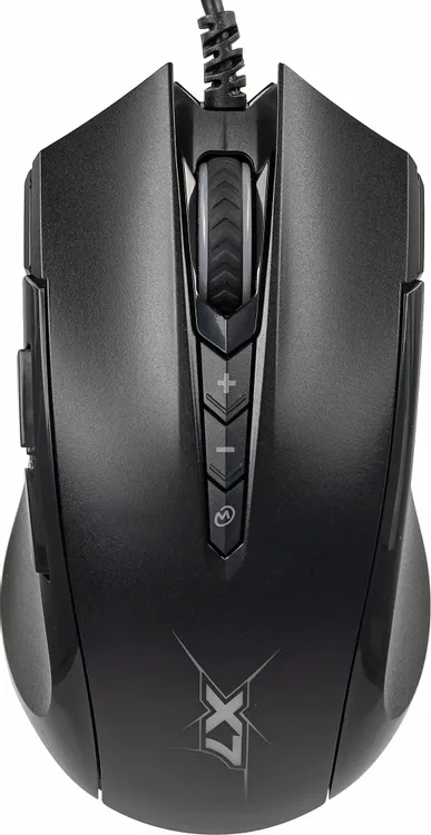 Мышь проводная A4Tech Oscar Neon X89 Black***; USB; 1000/12000/1600/2000/2400 dpi; 6 кнопок; колесо-