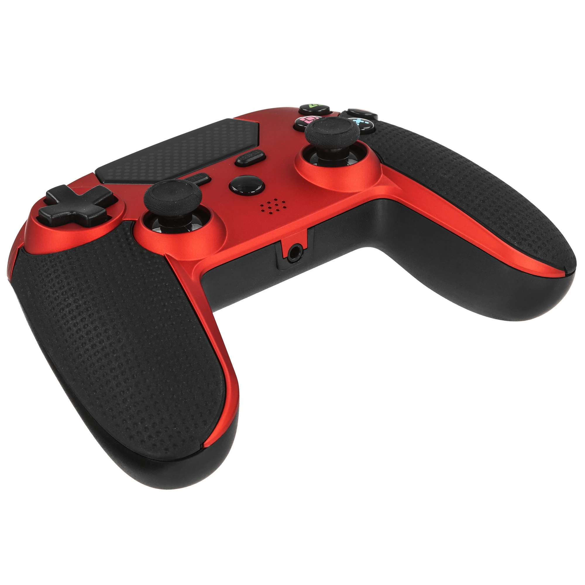 Геймпад беспроводной Sven GC-4040 (SV-016012); PS4, PC, Android; сенсорная панель; обратная связь; 11 кнопок; 2 мини-джойстика; виброотдача; USB; чёрн