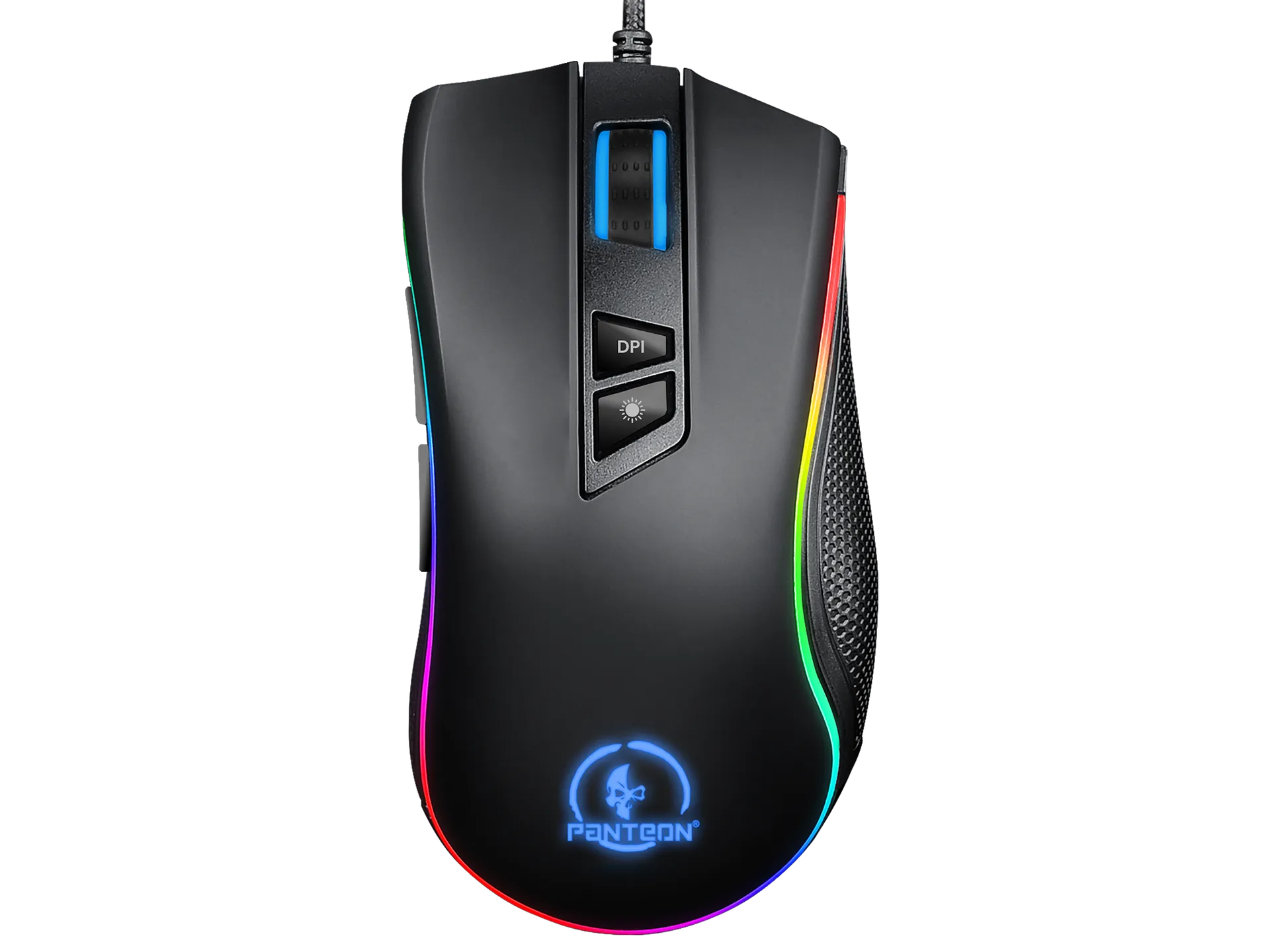 Мышь игровая Jet.A PANTEON PS88 Black***; USB; оптический; 200 - 6200 dpi; 8 кнопок; колесо прокрутк