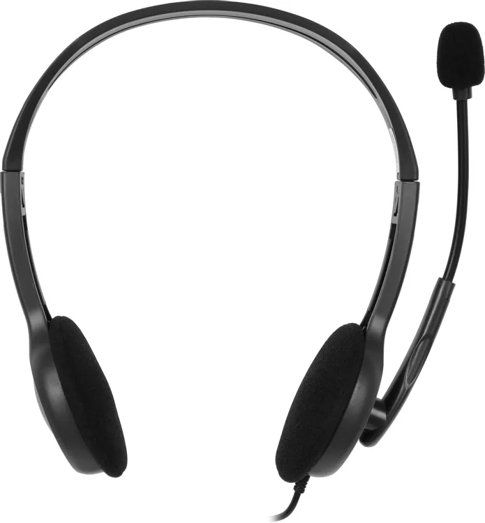 Гарнитура накладные Logitech H111 Stereo Headset (981-000594***); оголовье (headband); 20 - 20 000 Г