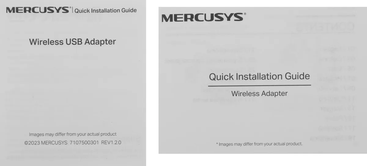 Сетевая карта WiFi Mercusys MA20N (AC650); 633 Мбит/с; USB