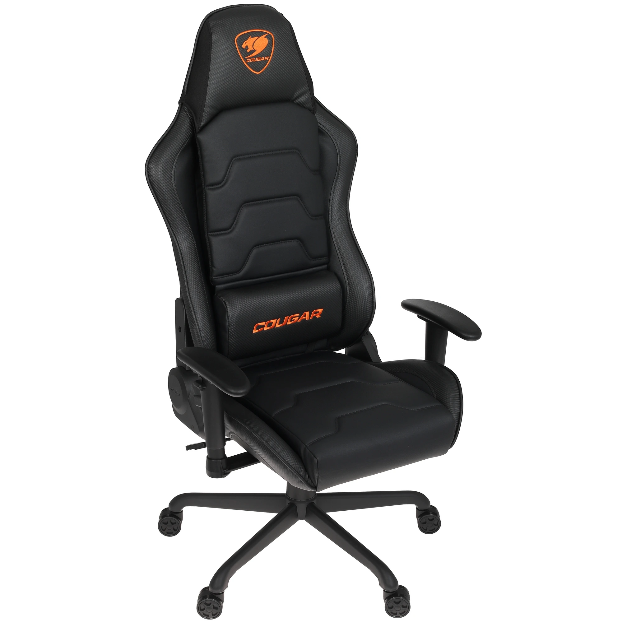 Кресло для геймеров Cougar Armor AIR Black (CGR-AIR-B***); иск. кожа; регулировка подлокотников 2D; 