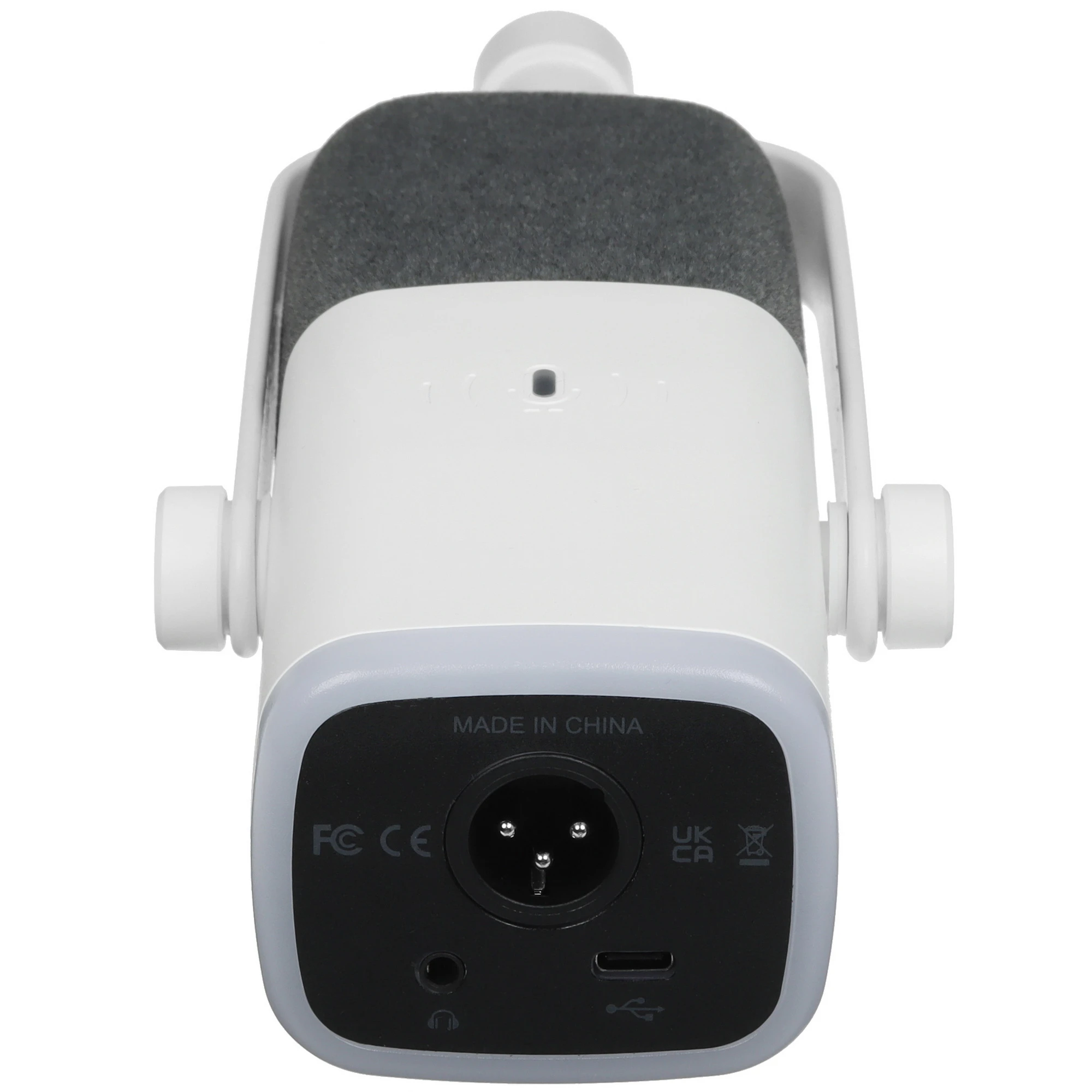 Микрофон Fifine AMPLIGAME AM8T White***; динамический; кардиоидный; 50 - 16 000 Гц; стойка-пантограф со струбциной; 2,1 м; USB/XLR; белый