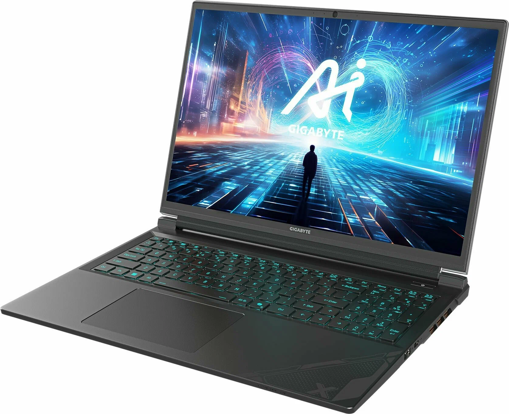 Ноутбук 16" 1920x1200 IPS 165Гц Gigabyte G6X 9MG (9MG-42KZ853SD); Intel Core i7-13650HX; 16Гб; 512Гб; NVIDIA GeForce RTX 4050 6Гб; NO OS; 73 Вт*ч; 2,5