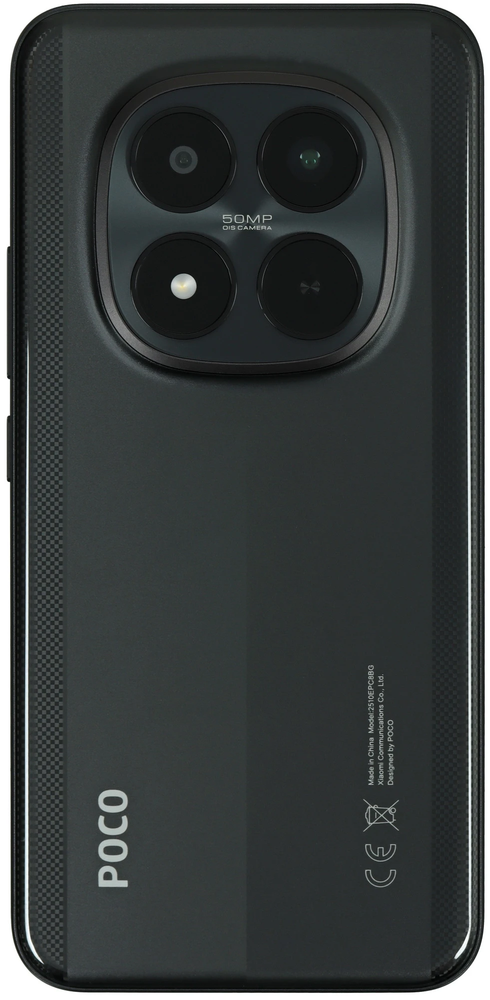 Смартфон 6.83" POCO M8 Pro 5G 12 Гб/512 Гб черный, AMOLED 120 Гц, 2772x1280, Snapdragon 7s Gen 4 8 ядер 2.7 Ггц, 50+8 Мп/32 Мп BT5.4, Android 15