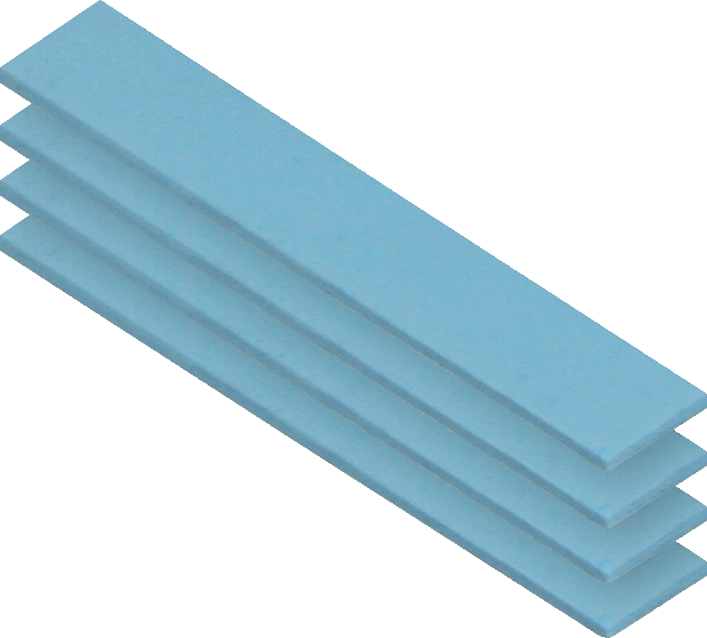 Термопрокладки Arctic Cooling Thermal Pad TP-3 (ACTPD00057A); 6 Вт/мК; 120 x 20 x 1.5 мм; 4шт в коплекте