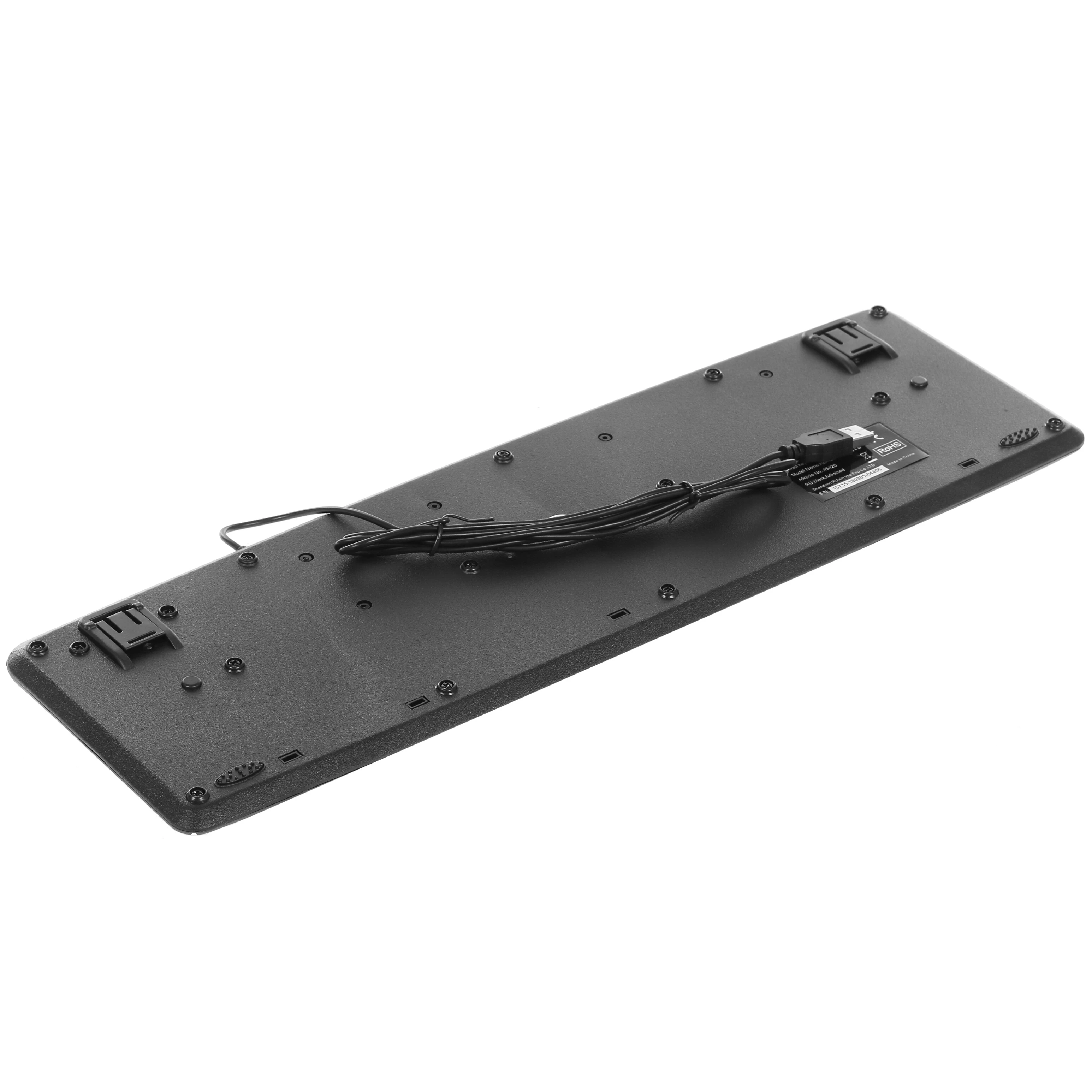 Клавиатура проводная Defender #1 HB-420 (45420***); USB; мембранная; ENG\RUS; чёрный