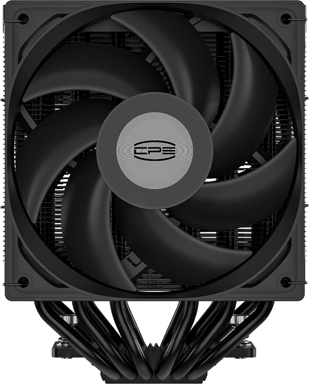 Кулер для процессора 120 мм PCCooler RT620 Digital (RT620-BKNWYL-GL), 2x120 мм, 4 pin, USB, 500-2200 об/мин, черный, 265 Вт, 34.9 дБ, есть дисплей