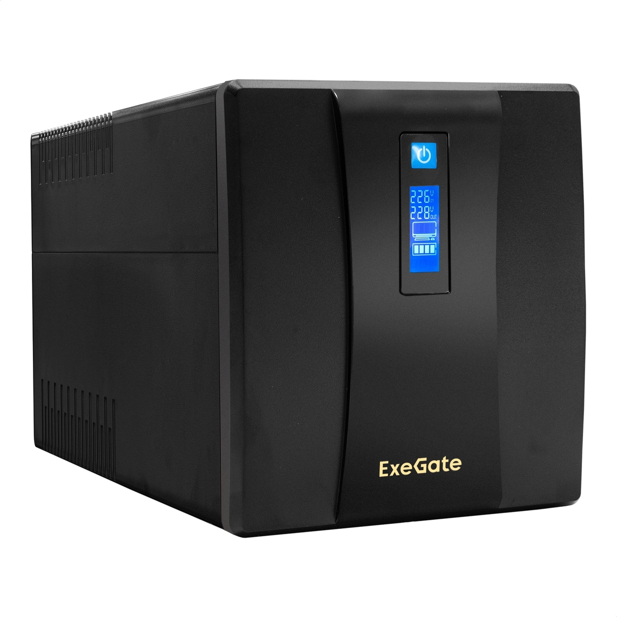 ИБП Линейно-интерактивный ExeGate SpecialPro Smart LLB-1200.LCD.AVR.4SH (EP285495RUS); 750 Вт; 145 - 290 В; 4 евророзетки; защ. тел/лок. сети; жк-экра