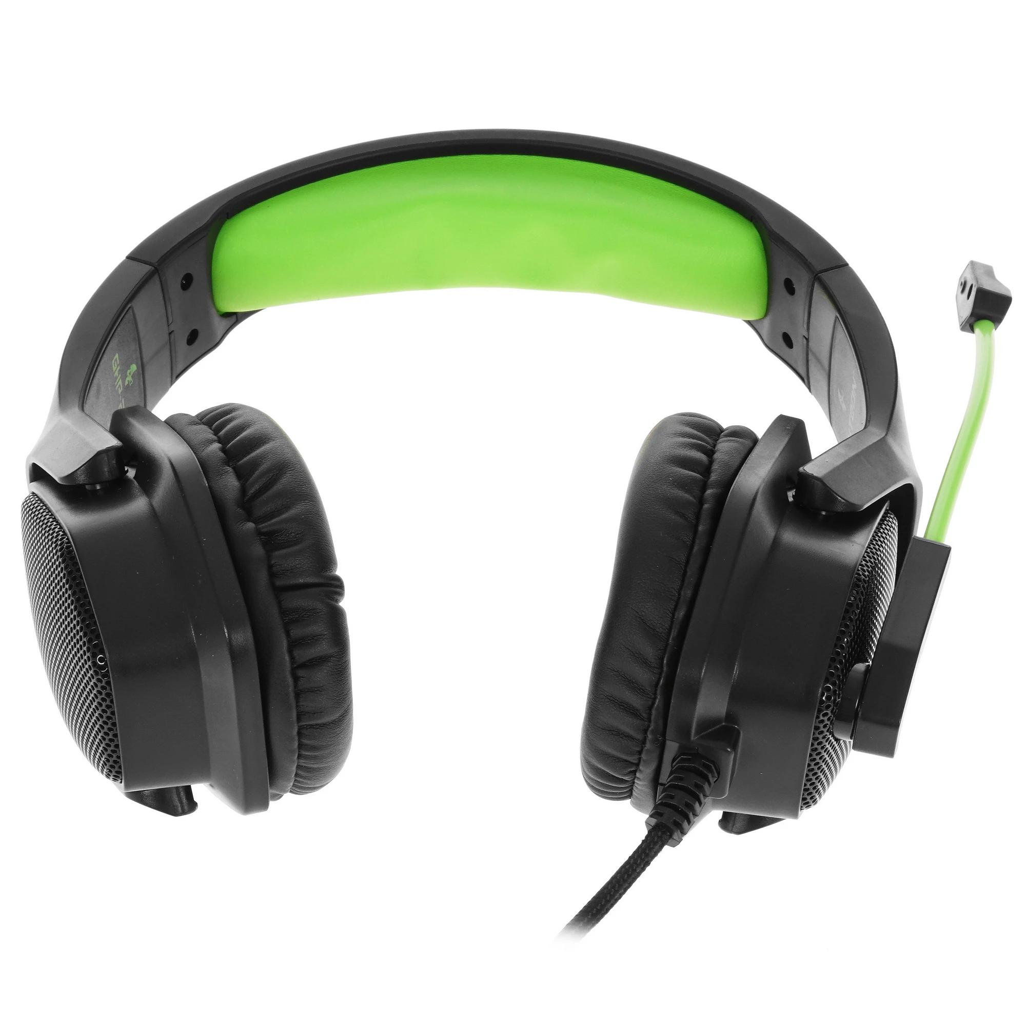 Гарнитура Jet.A PANTEON GHP-280 (GHP-280 Black-Green***); оголовье; 20 - 20 000 Гц; 20 Ом; 2,1 м; микрофон; регулятор громкости; 2 x 3,5 мм (