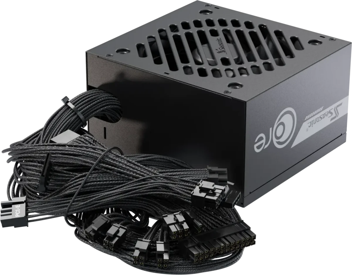 Блок питания 850 Вт Seasonic Core BC-850 Black (SRP-CBC851-A5A51JF); ATX; 1x24 pin; 2x8(4+4) pin; 1x16pin/3x6+2 pin PCI-E; 2xSata; 1xMolex; 80+ Bronze
