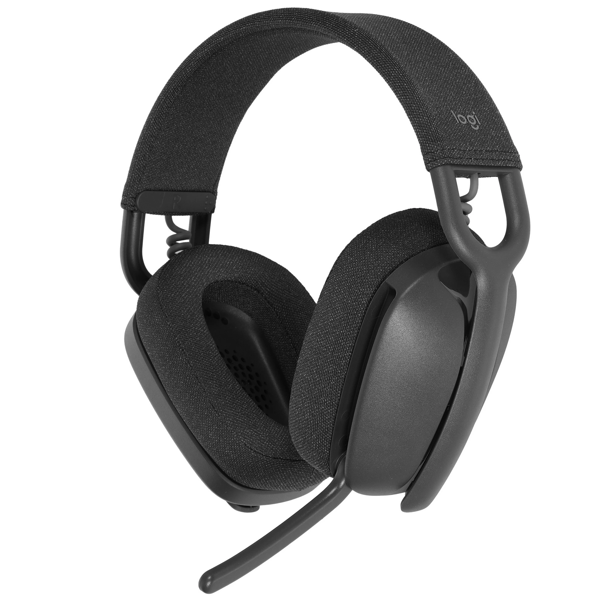 Гарнитура беспроводная Logitech ZONE Vibe 100 Graphite (981-001213); игровая; Bluetooth; оголовье; 20 - 20 кГц; 40 Ом; 20 ч; серый