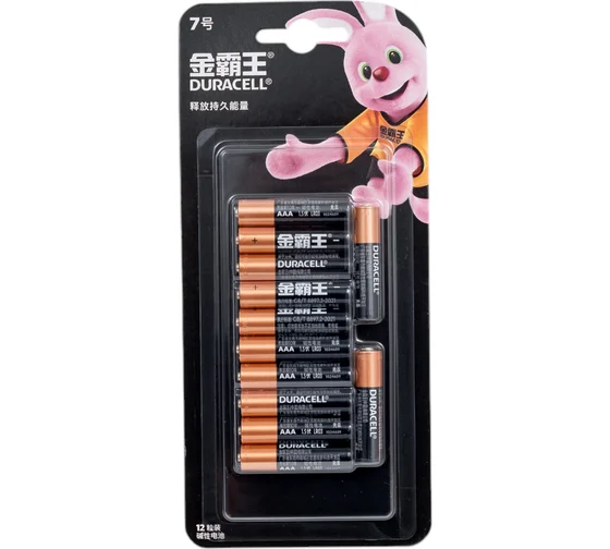 Батарейка ААA Duracell LR03; щелочная; (упаковка 12 шт.) цену за штуку; картонная