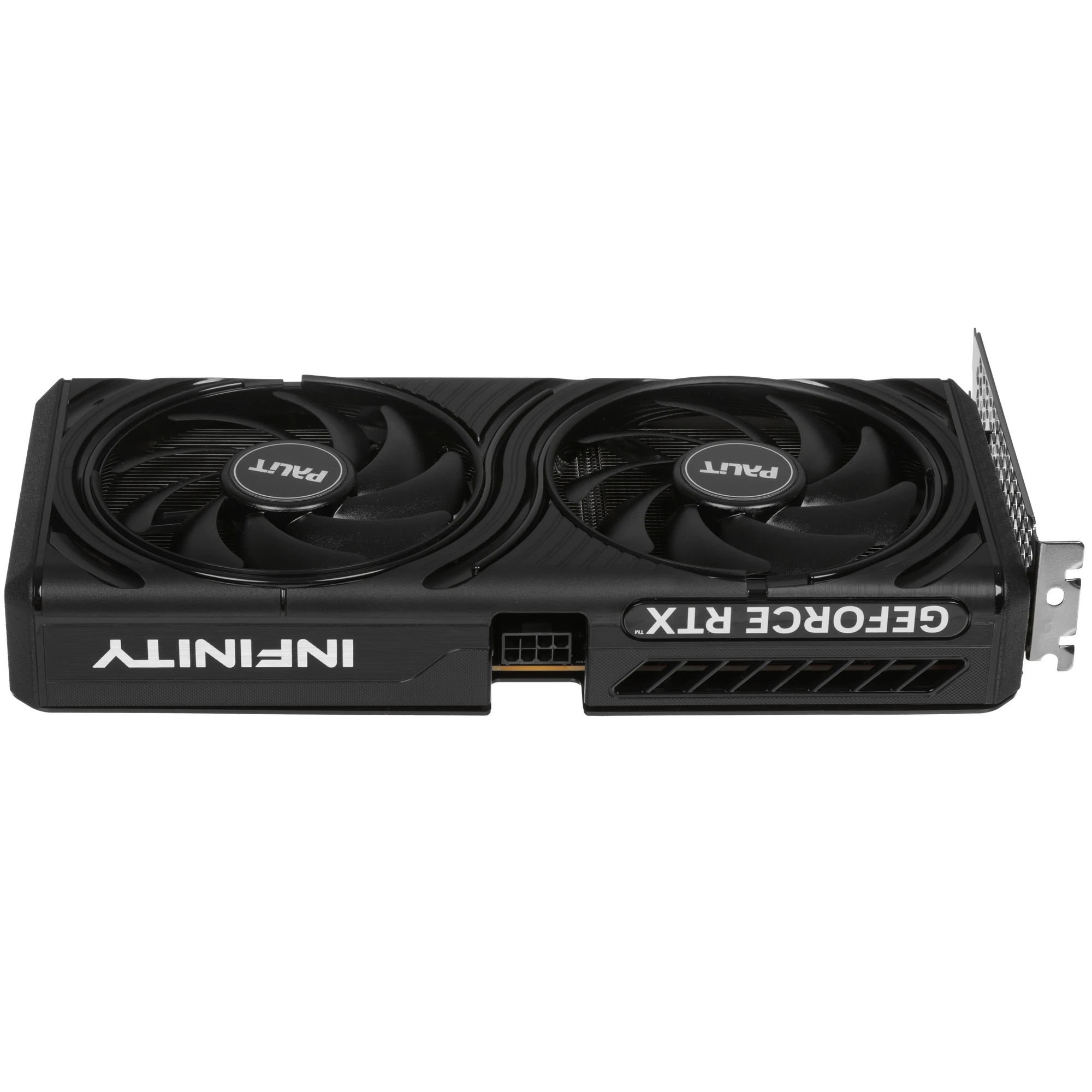 Видеокарта Nvidia GeForce RTX 5060 8 ГБ GDDR7 Palit Infinity 2 OC (NE75060V19P1-GB2063L); 2280-2512 МГц; 28 ГГц; 128 бит; 1xHDMI; 3xDP; 2-slot