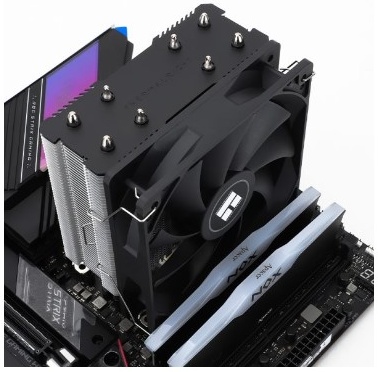 Система охлаждения для процессоров 120 мм Thermalright Assassin X 120 Refined SE LGA1700 (AX120-R-SE-LGA1700); активная; 1 вентилятор; 4-pin; 300-1550