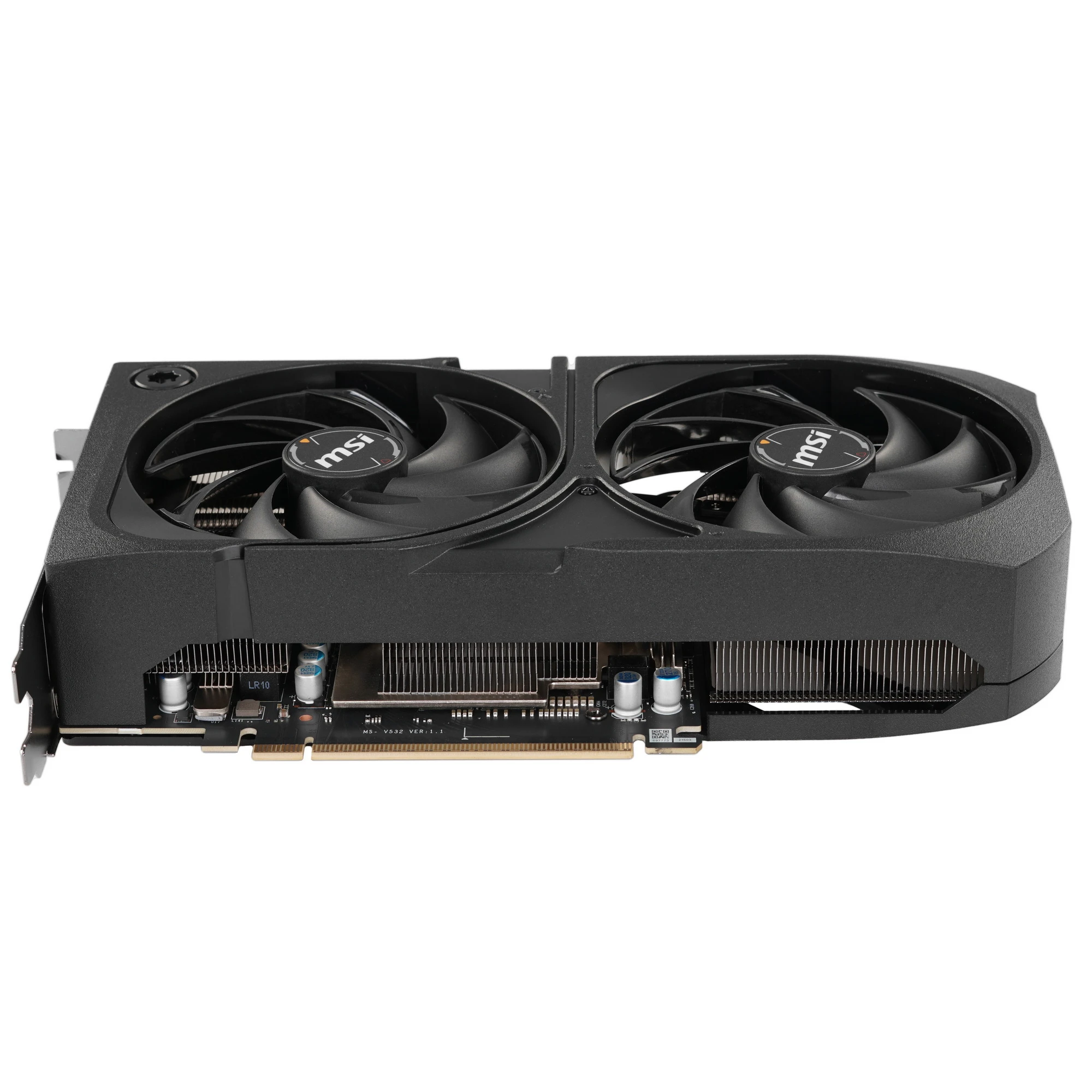 Видеокарта MSI GeForce RTX 5070 12G SHADOW 2X OC, черный, 12Гб, GDDR7, 2330-2557 МГц, 28 ГГц, 5 нм, 192 бит, HDMIx1, DPx3