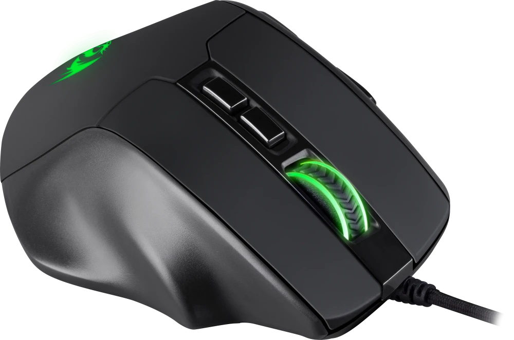 Мышь игровая Redragon AATROX (71276***); USB; оптический; 200 - 12400 dpi; 15 кнопок; колесо-кнопка;