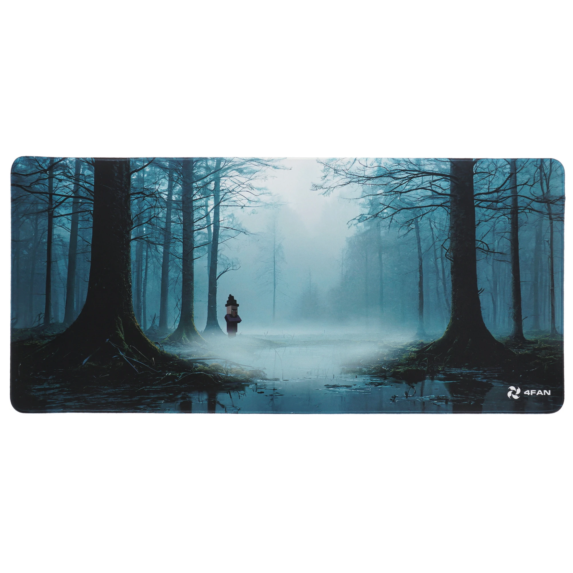 Коврик для мыши 4FAN Jacquard Witch; ткань + резиновая основа; 900 х 400 х 3 мм; игровая поверхность; рисунок