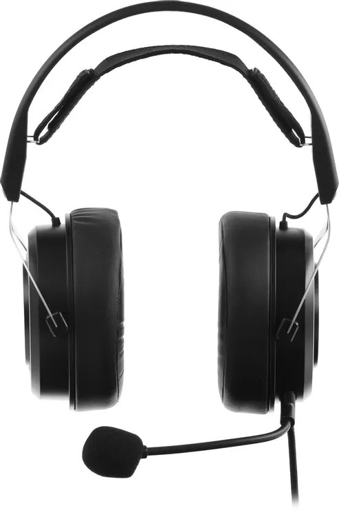 Гарнитура игровая A4Tech Bloody G535P (G535P 4PIN+USB/BLACK+SILVER***); оголовье; 20 - 20 000 Гц; 16 Ом; 2 м; микрофон; регулятор громкости; 3,5 мм (m
