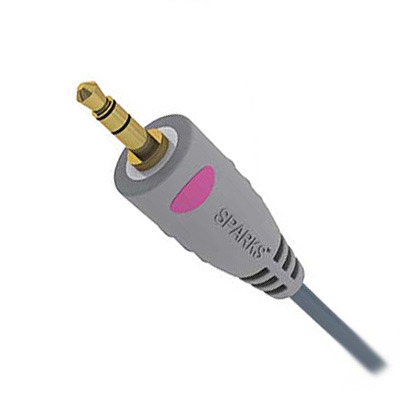 Кабель межблочный Sparks (SG1131); 3,5 мм (mini-jack); 3,5 мм (mini-jack); позолоченные коннекторы; 3,0 м