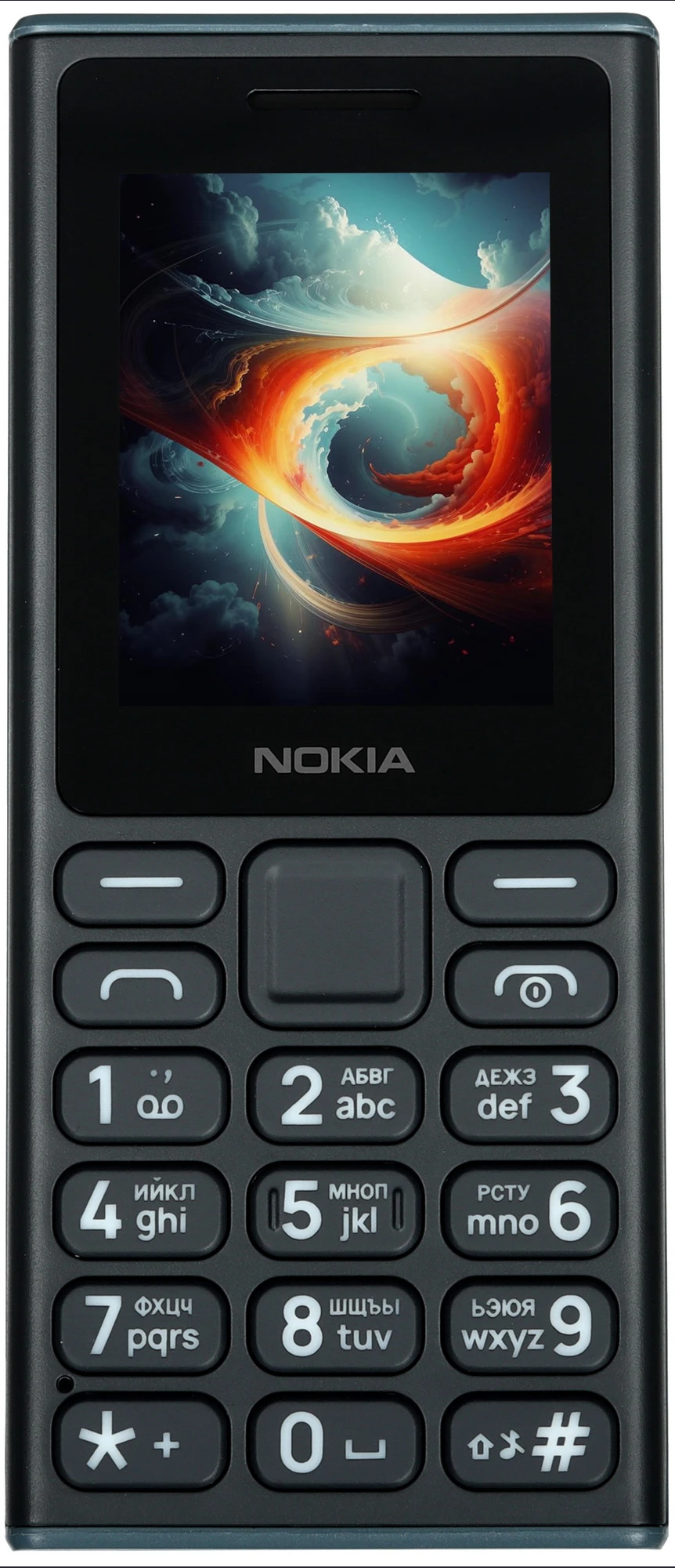 Мобильный телефон Nokia 108 DS (TA-1627B) черный; 2.0"; TFT; 160x128; 0.3 Мп; 4 Мб/4 Мб; 1 000 мА/ч