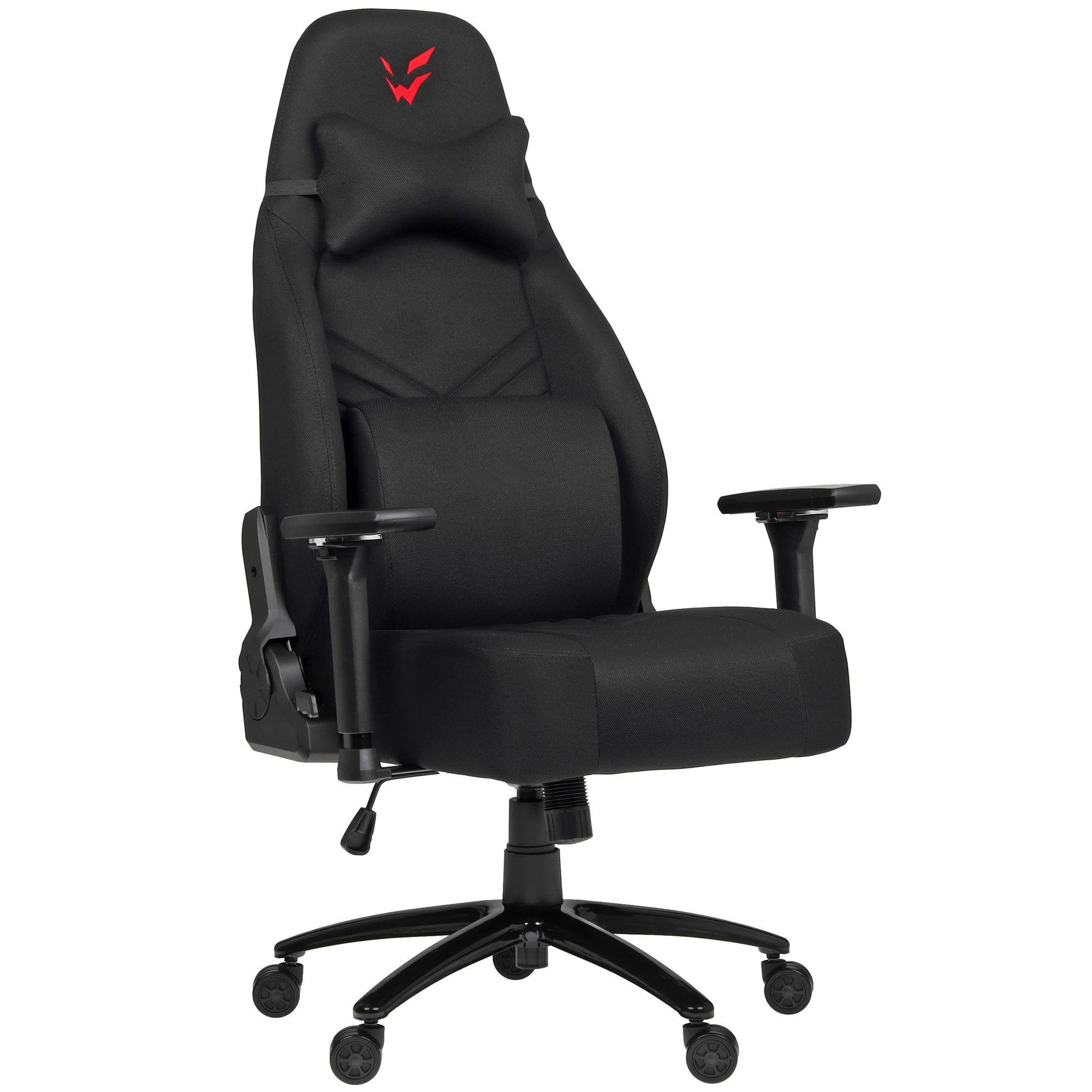 Кресло для геймеров ARDOR GAMING Chaos Guard 200M Black; ткань; регулировка подлокотников 4D; 80 мм (класс 4); нагрузка до 150 кг