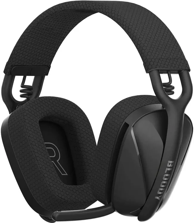 Гарнитура беспроводная A4Tech Bloody GR285 Black; игровая; BT/2.4 Ггц; оголовье; 20 - 20 000 Гц; 16 Ом; микрофон; чёрный