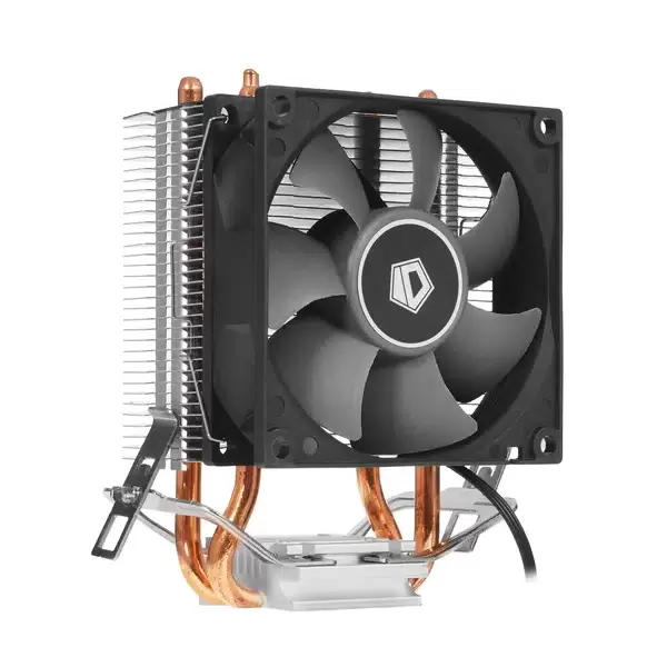 Кулер для процессора 80 мм ID-Cooling SE-802-SD (SE-802-SD***), 1x80 мм, 3 pin, 2200 об/мин, черный, 95 Вт, 23.3 дБ, 2 трубки, алюминий, медь