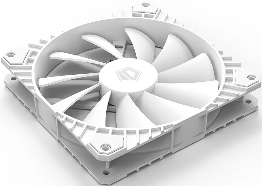 Вентилятор 140 мм ID-Cooling WF-14025-XT WHITE V2***; 4-pin; 800 - 1600 об/мин; 32,56 дБ; пластик