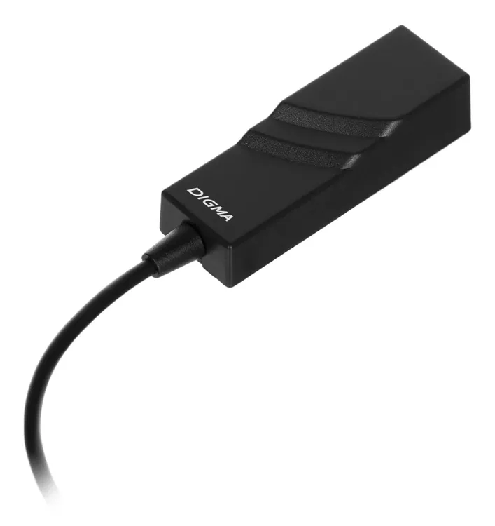 Сетевая карта Digma D-USBC-LAN100; 100 Мбит/с; USB Type-C