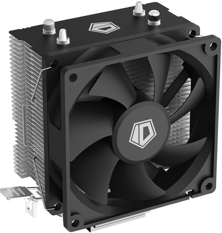 Кулер для процессора 92 мм ID-Cooling SE-902-SD V3 (SE-902-SD V3***), 1x92 мм, 3 pin, 2000 об/мин, черный, 95 Вт, 23.1 дБ, 2 трубки, алюминий, медь