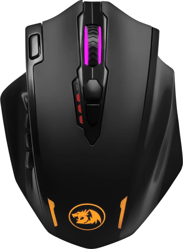 Мышь игровая Redragon IMPACT ELITE (77855***); 2.4 Ггц; USB; оптический; 16000 dpi; 18; колесо-кнопка; Li-pol аккумулятор, 1000 мА*ч; RGB подсветка; ч